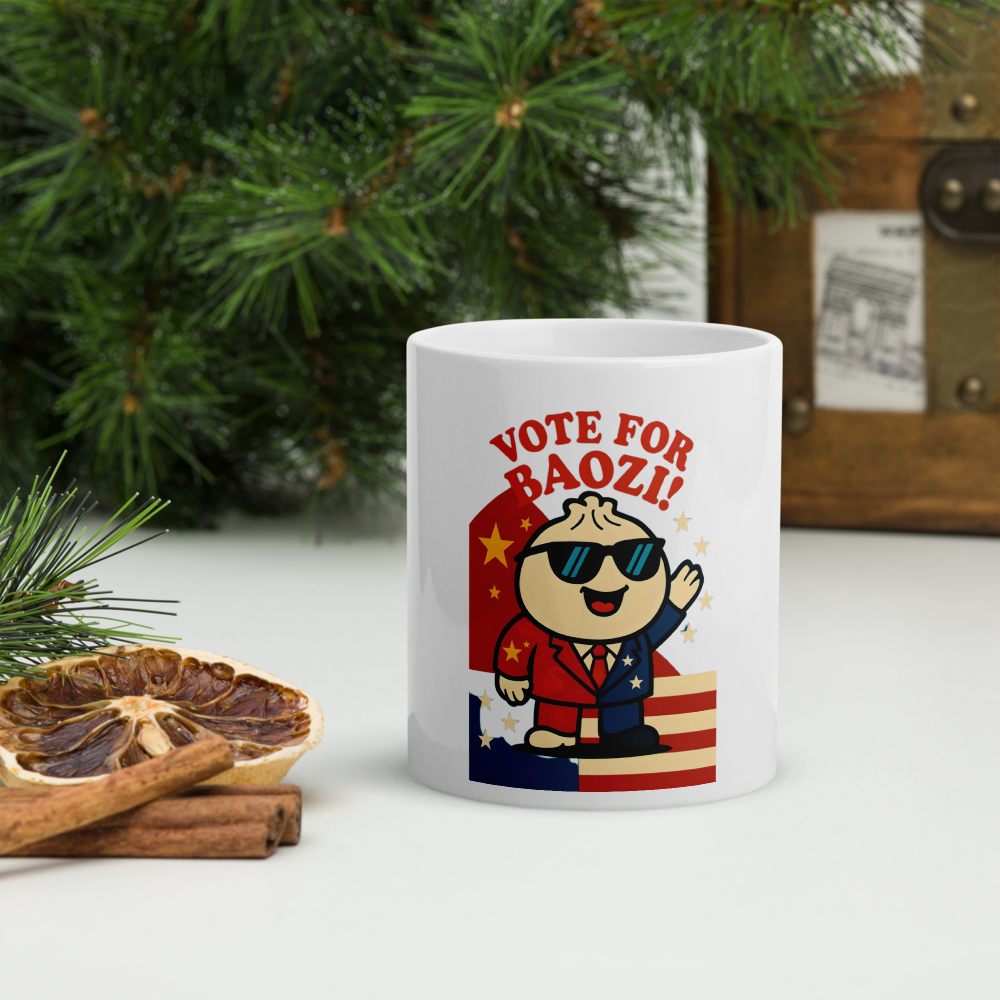 Baozi For President Glossy Mug